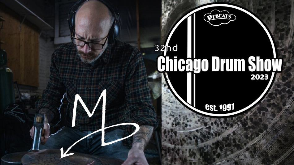 32nd Annual Chicago Drum Show Cymbal Smith Mike Mongiello of